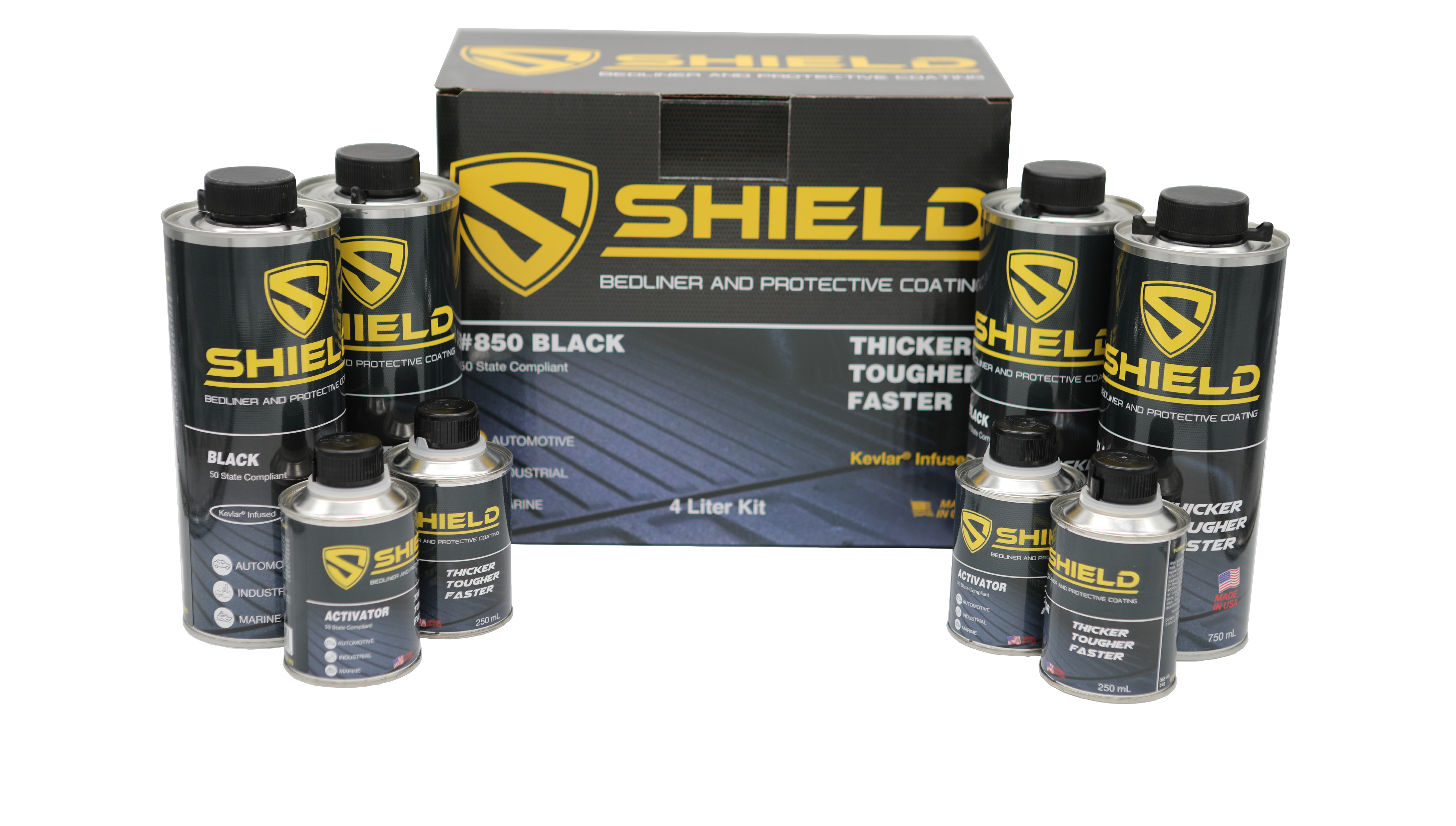 Shield Black Unpacked Front Page